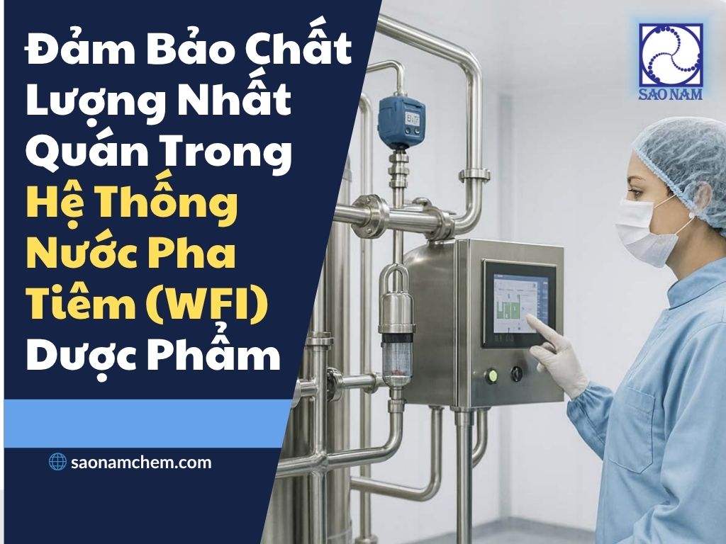 Đảm Bảo Chất Lượng Nhất Quán Trong Hệ Thống Nước Pha Tiêm (WFI) Dược Phẩm